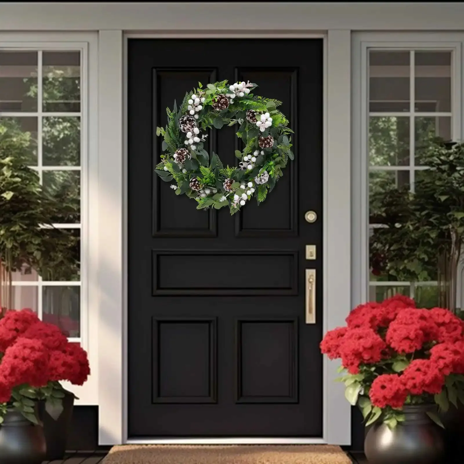 Elegant Eucalyptus Wreath - Image 2