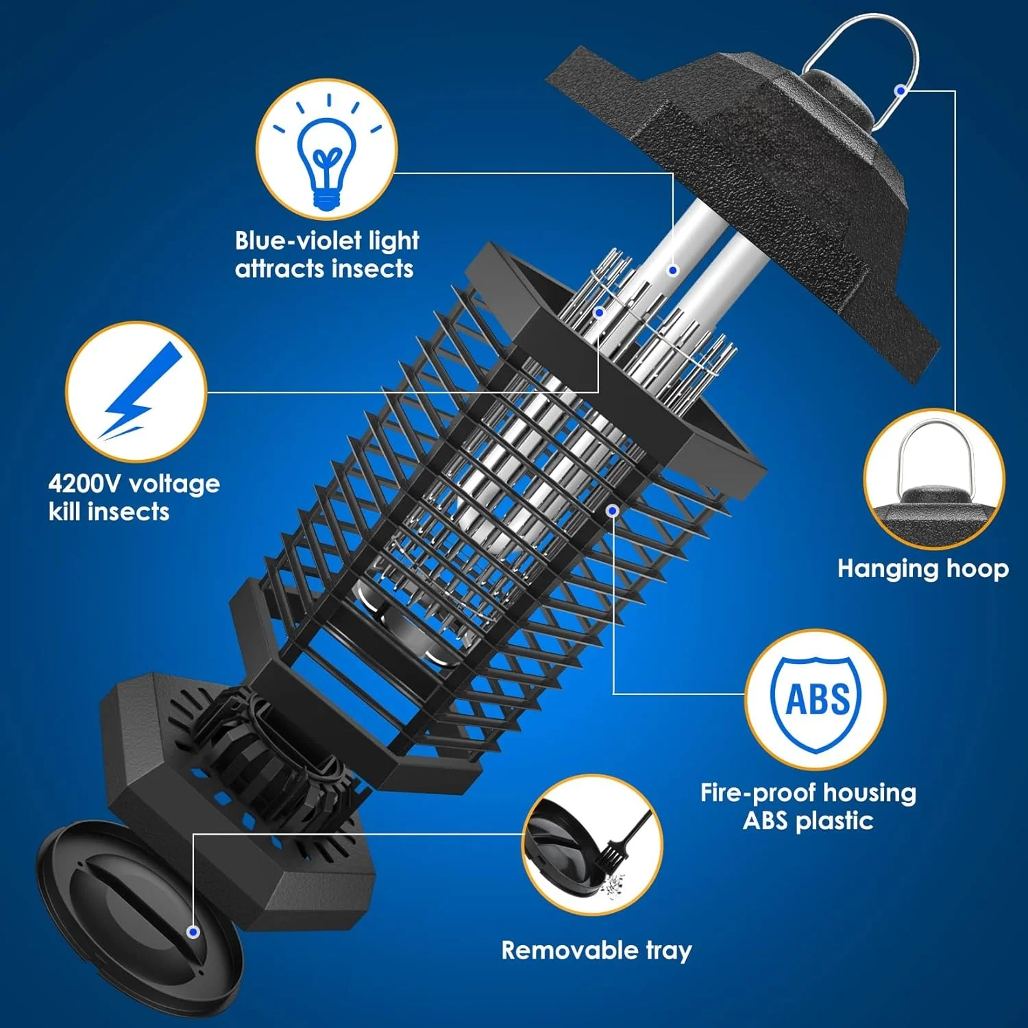 Electric Bug Zapper Light - Image 2