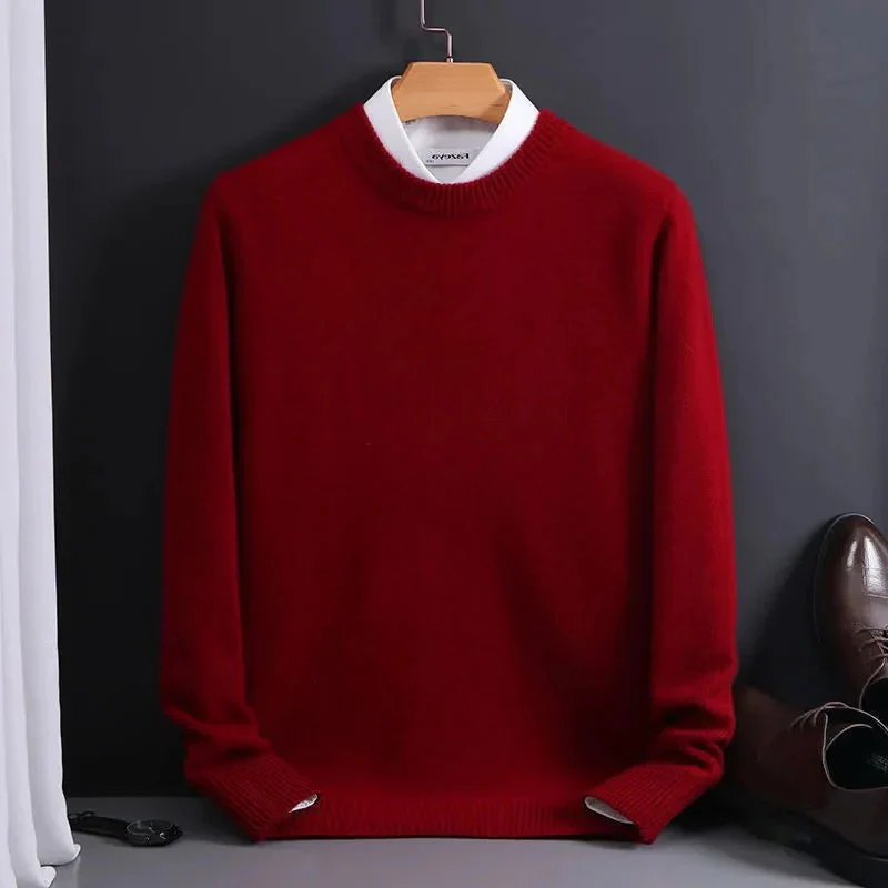 Exclusive men's cashmere jumper - Image 6