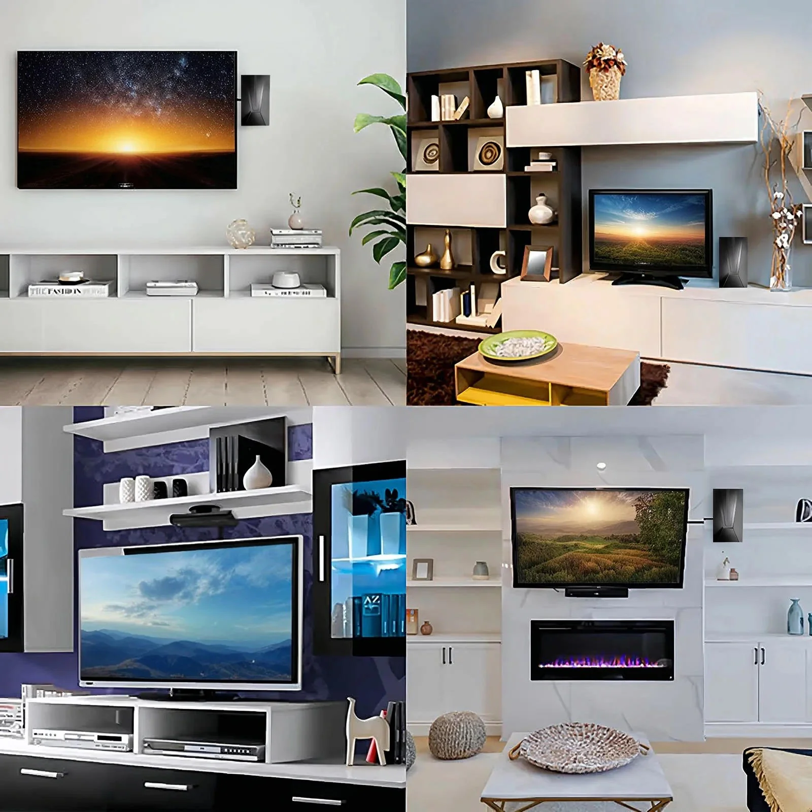 Indoor Premium HDTV Digital TV Antenna 2025 with Stand 360 Mile Range Amplified with Signal Booster Get Free TV Channels - Image 2