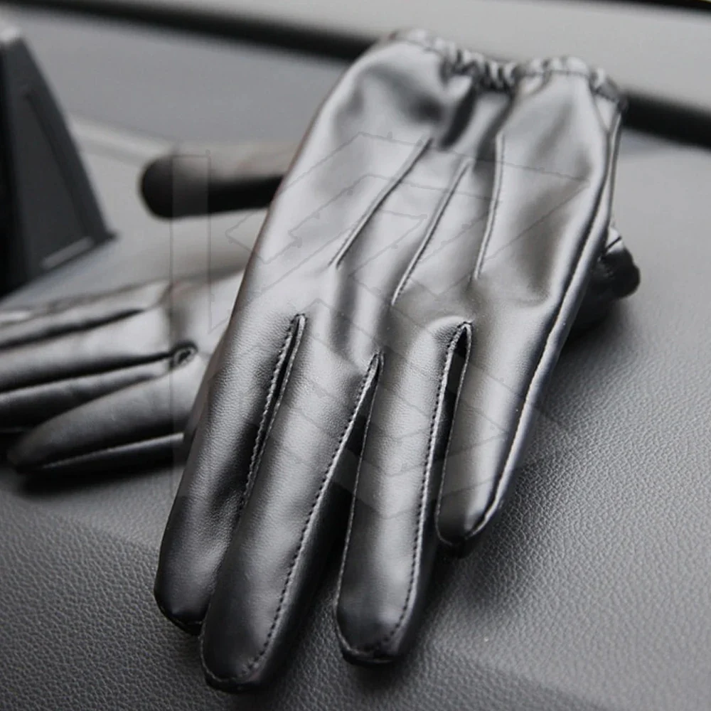 Men's Touch Screen Leather Driving Gloves - Image 2